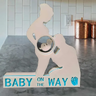 BABY ON WAY ORNAMENT | 1 PIECE | LAYER COLOUR CHANGE | CUTE